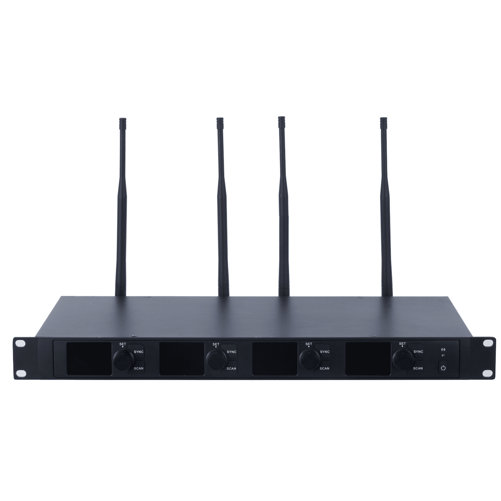 Receptor MicrÃ³fono InalÃ¡mbrico Digital UHF | TransmisiÃ³n Digital U-Band pi/4-DQPSK | Distancia 80 mts | EncriptaciÃ³n de Audio | 2197 Ecualizaciones | 15625 Efectos de ReverberaciÃ³n | Pantalla LCD