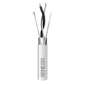 Carrete de 305 Metros (1000 Pies) / Cable 2 x 22 AWG / Color Blanco / Blindado / Plenum / Trenzado para Aplicaciones de TransmisiÃ³n de Datos a Alta Velocidad para AutomatizaciÃ³n, EIA-485, BACnet y Otros Sistemas de ComunicaciÃ³n