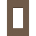 Placa de pared 1 espacio, para atenuador (dimmer), apagador Ã³ control remoto inalÃ¡mbrico LUTRON.