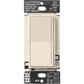 (RadioRa3) Atenuador tÃ¡ctil Sunnata Dimmer PRO color light almond, requiere cable neutro / soporta 250W LED