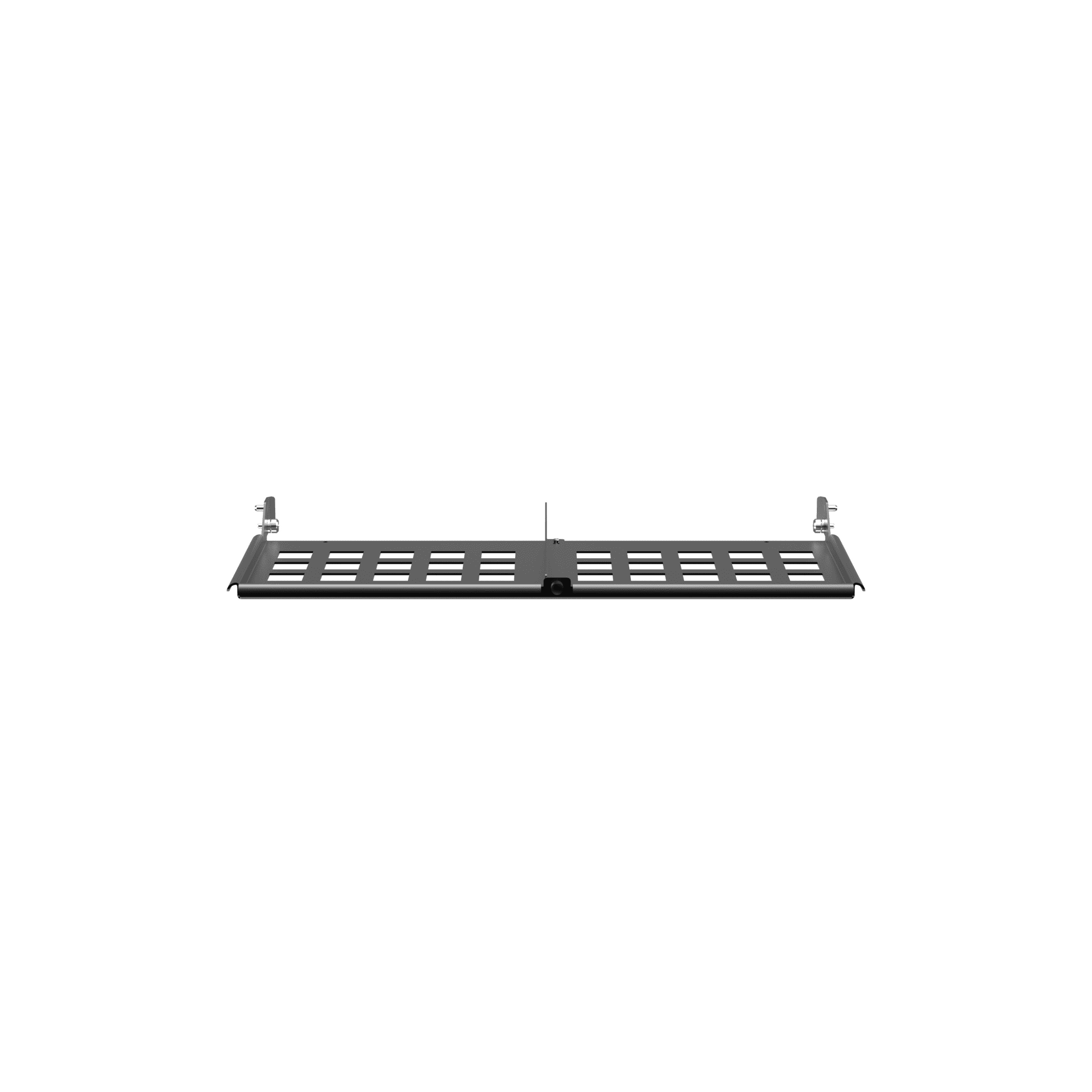 Organizador de Holgura para Cable de Fibra Óptica, Uso con Paneles HD Flex de 1 UR, Color Negro