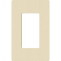 Placa de pared 1 espacio, para atenuador (dimmer), apagador Ã³ control remoto inalÃ¡mbrico LUTRON.