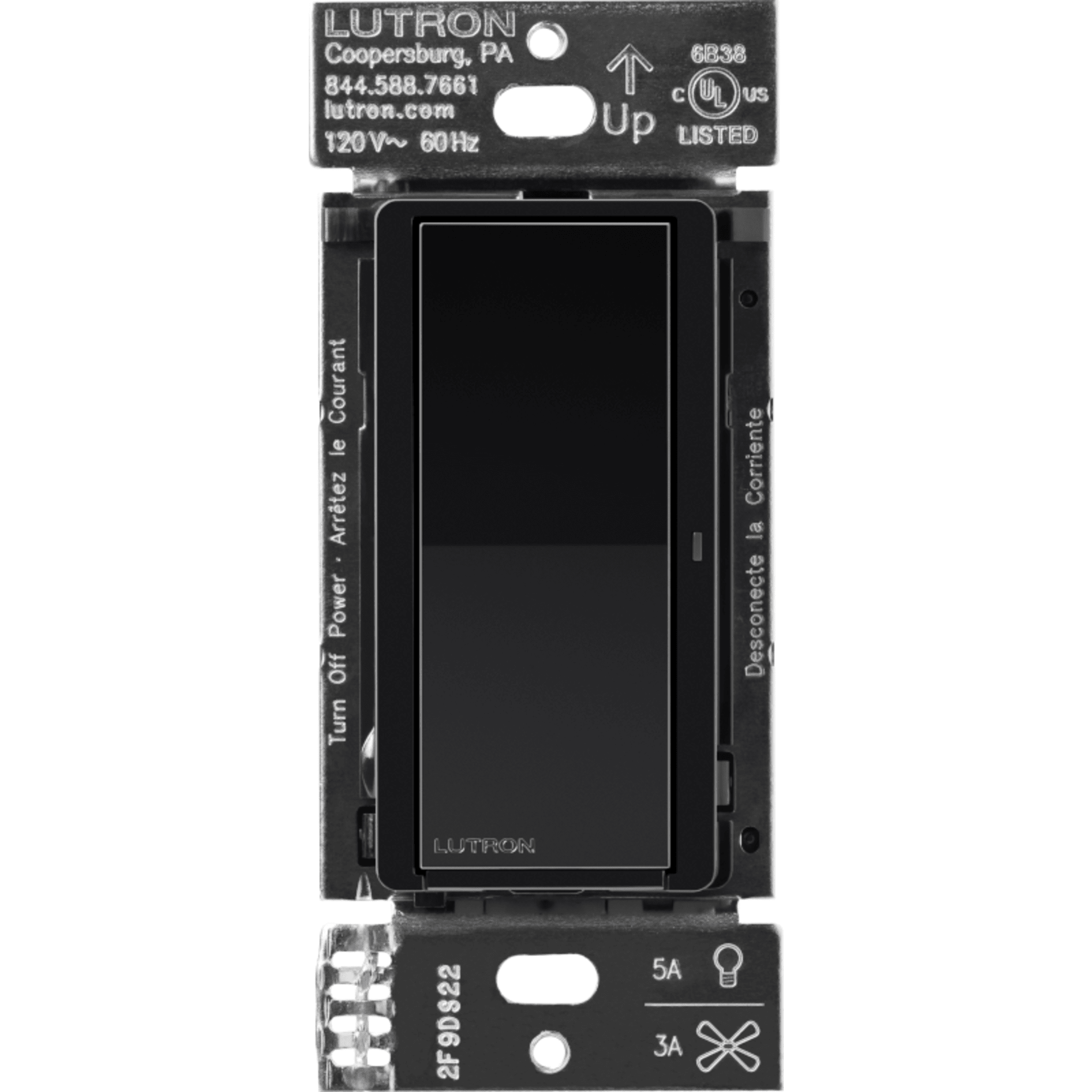 (Caseta Wireless) Interruptor Inteligente On/Off, requiere cable neutro. 5A /120V