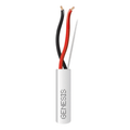 Bobina de 305 Metros (1000 Pies) de Cable 2 x 18 AWG / Plenum / Blanco / Para aplicaciones en Alarmas de intrusiÃ³n, Control de acceso, Interfonos, TV porteros, Automatizacion, Audio y Voceo.