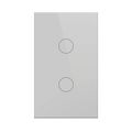 (ZigBee) Apagador switch inalÃ¡mbrico ZigBee . Cable Neutro Opcional, control de 2 regresos de carga, 110V